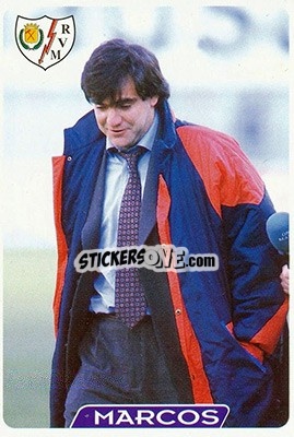 Cromo Marcos - Las Fichas De La Liga 1995-1996 n. 362a - Mundicromo