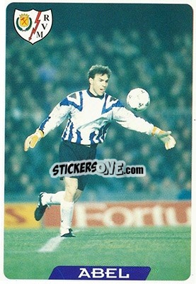 Sticker Abel - Las Fichas De La Liga 1995-1996 - Mundicromo
