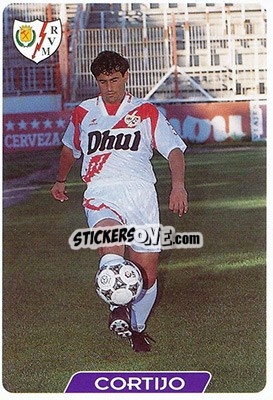 Cromo Cortijo - Las Fichas De La Liga 1995-1996 n. 368 - Mundicromo