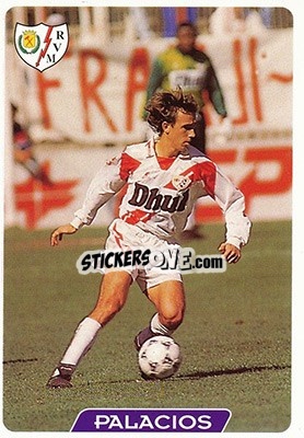 Figurina Palacios - Las Fichas De La Liga 1995-1996 - Mundicromo