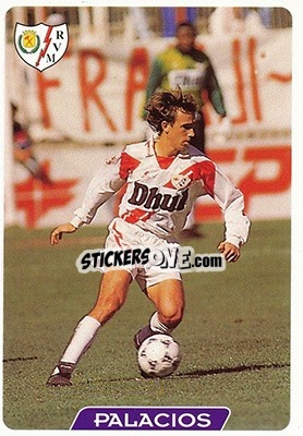 Sticker Palacios - Las Fichas De La Liga 1995-1996 n. 370 - Mundicromo