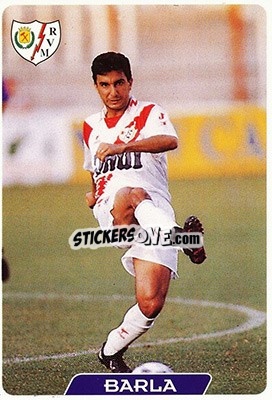 Sticker Barla - Las Fichas De La Liga 1995-1996 - Mundicromo