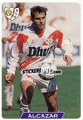 Cromo Alcazar - Las Fichas De La Liga 1995-1996 - Mundicromo