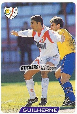 Cromo Guilherme - Las Fichas De La Liga 1995-1996 - Mundicromo