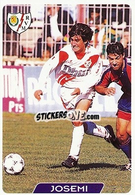 Sticker Josemi - Las Fichas De La Liga 1995-1996 - Mundicromo