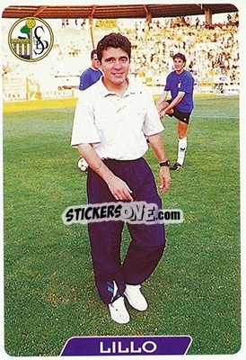 Sticker Lillo MGR - Las Fichas De La Liga 1995-1996 - Mundicromo