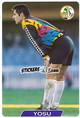 Sticker Yosu - Las Fichas De La Liga 1995-1996 n. 382 - Mundicromo