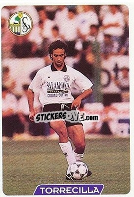 Cromo Torrecilla - Las Fichas De La Liga 1995-1996 - Mundicromo