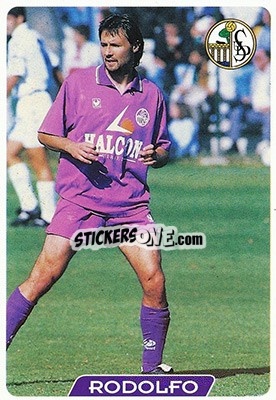 Cromo Rodolfo - Las Fichas De La Liga 1995-1996 - Mundicromo