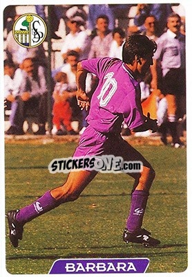 Figurina Barbara - Las Fichas De La Liga 1995-1996 - Mundicromo