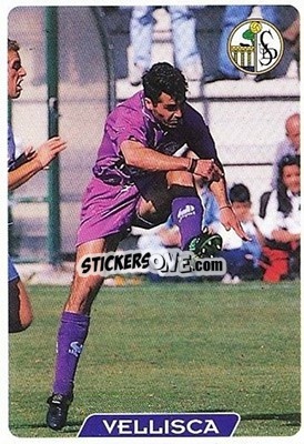Cromo Vellisca - Las Fichas De La Liga 1995-1996 - Mundicromo