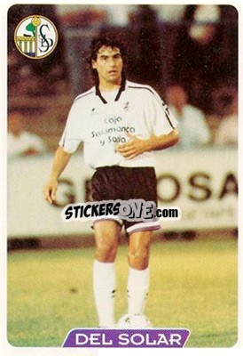 Sticker Del Solar - Las Fichas De La Liga 1995-1996 n. 395 - Mundicromo