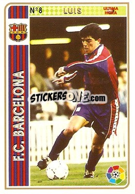 Figurina Luis - Las Fichas De La Liga 1994-1995 - Mundicromo