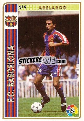 Sticker Abelardo - Las Fichas De La Liga 1994-1995 n. 9 - Mundicromo