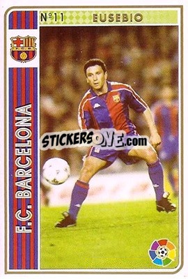 Sticker Eskurza - Las Fichas De La Liga 1994-1995 - Mundicromo