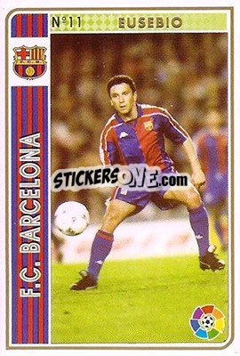 Sticker Eskurza - Las Fichas De La Liga 1994-1995 n. 11a - Mundicromo