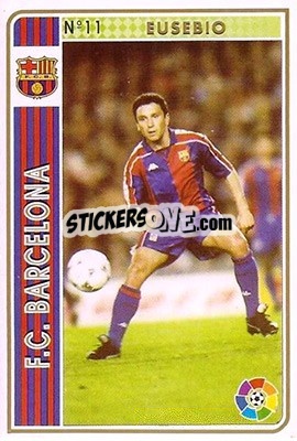 Cromo Eskurza - Las Fichas De La Liga 1994-1995 - Mundicromo