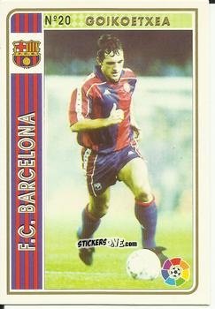 Figurina Goikoetxea - Las Fichas De La Liga 1994-1995 n. 20 - Mundicromo