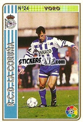 Figurina Voro - Las Fichas De La Liga 1994-1995 n. 24 - Mundicromo