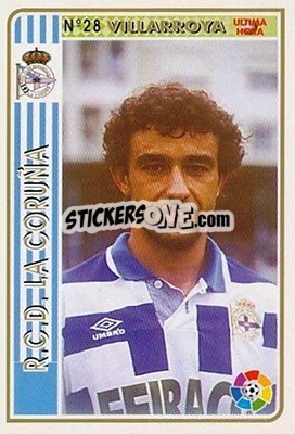 Sticker Villarroya - Las Fichas De La Liga 1994-1995 - Mundicromo