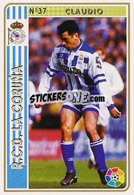 Sticker Claudio - Las Fichas De La Liga 1994-1995 n. 37 - Mundicromo