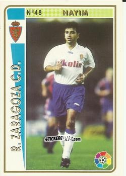 Sticker Nayim - Las Fichas De La Liga 1994-1995 n. 48 - Mundicromo