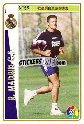 Sticker Cañizares - Las Fichas De La Liga 1994-1995 - Mundicromo