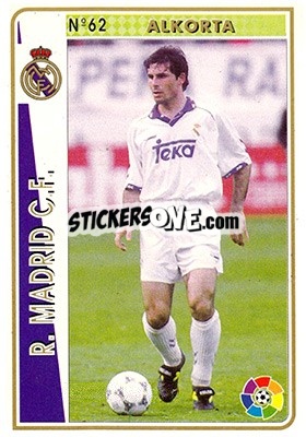 Sticker Alkorta - Las Fichas De La Liga 1994-1995 - Mundicromo