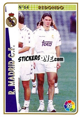 Figurina Redondo - Las Fichas De La Liga 1994-1995 - Mundicromo