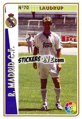 Sticker Laudrup - Las Fichas De La Liga 1994-1995 n. 70 - Mundicromo