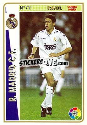 Sticker Raul González