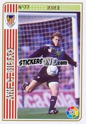 Sticker Kike - Las Fichas De La Liga 1994-1995 - Mundicromo
