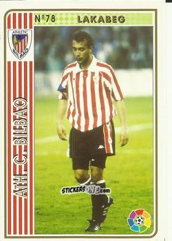 Sticker Lakabeg - Las Fichas De La Liga 1994-1995 n. 78 - Mundicromo