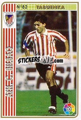 Cromo Tabuenka - Las Fichas De La Liga 1994-1995 - Mundicromo