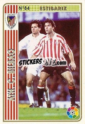 Sticker Estibariz - Las Fichas De La Liga 1994-1995 - Mundicromo