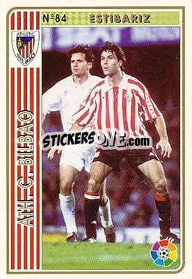 Sticker Estibariz - Las Fichas De La Liga 1994-1995 n. 84 - Mundicromo