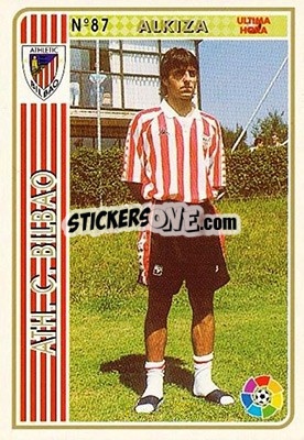 Sticker Alkiza - Las Fichas De La Liga 1994-1995 - Mundicromo