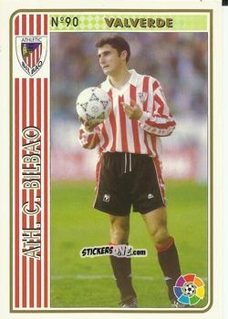 Figurina Valverde - Las Fichas De La Liga 1994-1995 n. 90 - Mundicromo