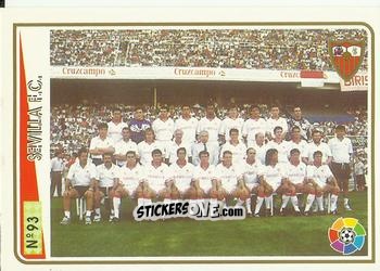 Sticker Team Card - Las Fichas De La Liga 1994-1995 n. 93 - Mundicromo