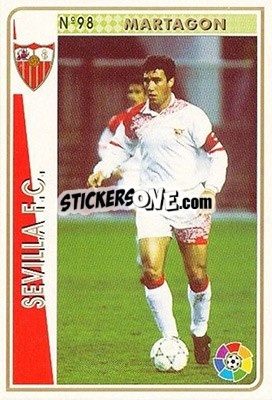 Sticker Martagon - Las Fichas De La Liga 1994-1995 - Mundicromo