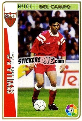 Sticker Del Campo - Las Fichas De La Liga 1994-1995 - Mundicromo