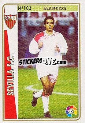 Sticker Marcos - Las Fichas De La Liga 1994-1995 n. 103 - Mundicromo