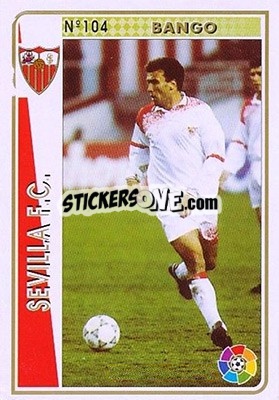 Sticker Bango - Las Fichas De La Liga 1994-1995 - Mundicromo