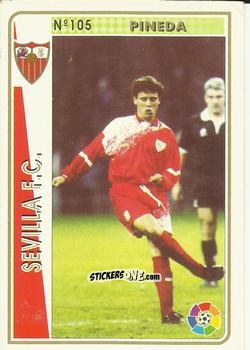 Cromo Pineda - Las Fichas De La Liga 1994-1995 n. 105 - Mundicromo