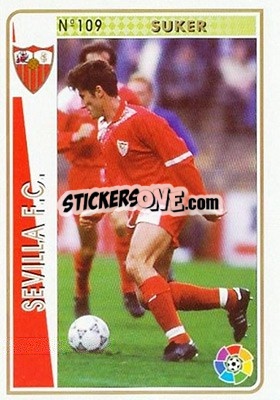 Sticker Suker - Las Fichas De La Liga 1994-1995 - Mundicromo