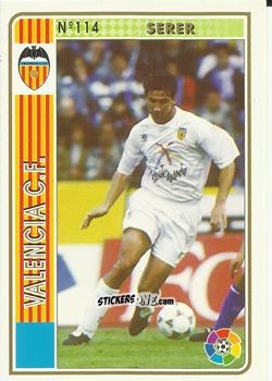 Sticker Serer - Las Fichas De La Liga 1994-1995 n. 114 - Mundicromo
