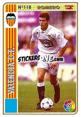 Sticker Romero - Las Fichas De La Liga 1994-1995 - Mundicromo