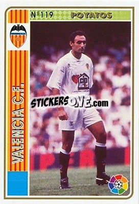 Sticker Poyatos - Las Fichas De La Liga 1994-1995 n. 119 - Mundicromo