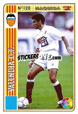 Sticker Maqueda - Las Fichas De La Liga 1994-1995 - Mundicromo