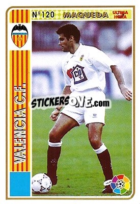 Sticker Maqueda - Las Fichas De La Liga 1994-1995 n. 120a - Mundicromo